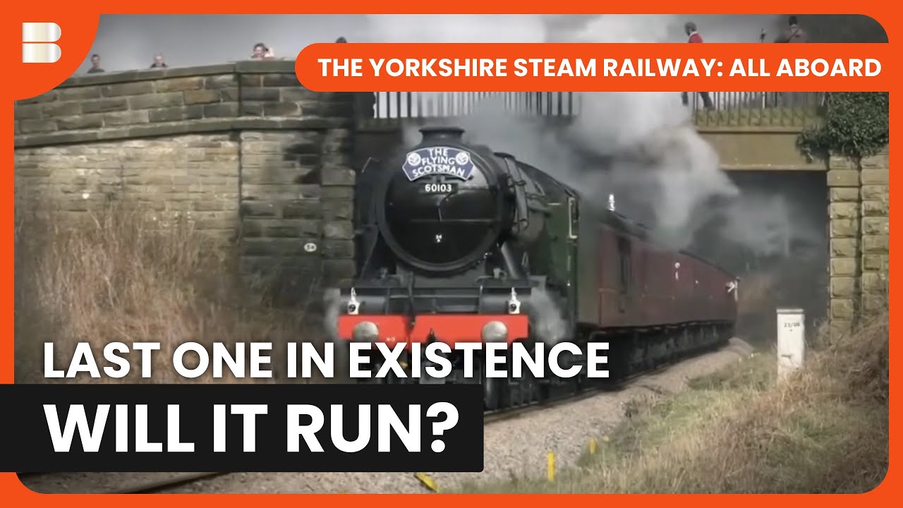 Race Against Time Restoring Last 9F Locomotive | The Yorkshire Steam Railway: All Aboard