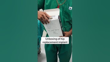 UNBOXING the SMALLEST Size HIP REPLACEMENT Implant ! #stem #totalhipreplacementsurgery #corail