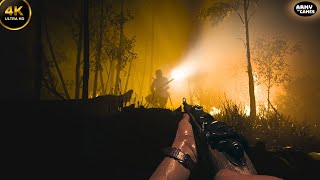 Alone and unarmed in a forest Call Of Duty Vanguard ( 4K Realistic Gameplay RTX UHD )