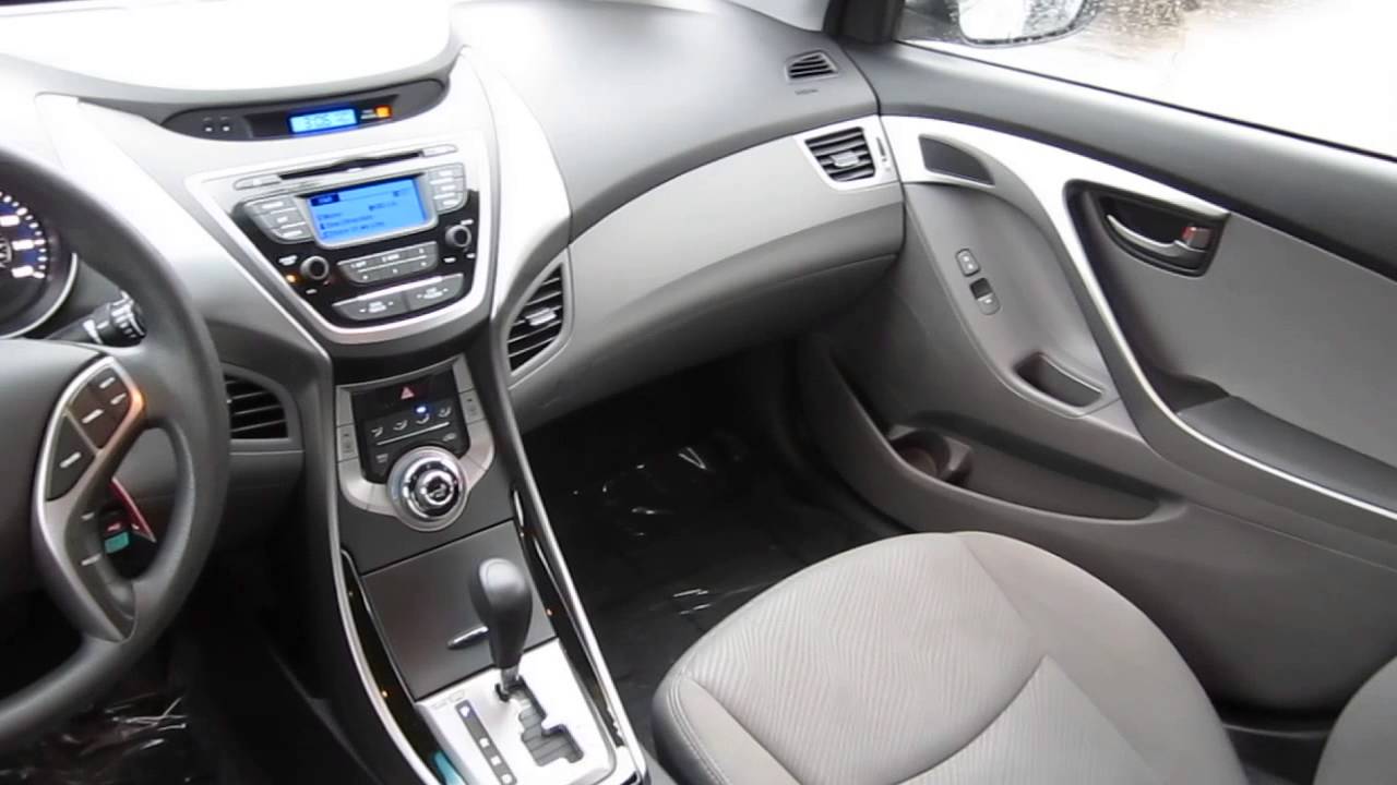 2013 Hyundai Elantra Silver Stock B2420 Interior Youtube