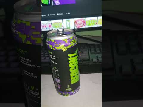 Sour Gummy Blast Redcon1 Energy Drink Review