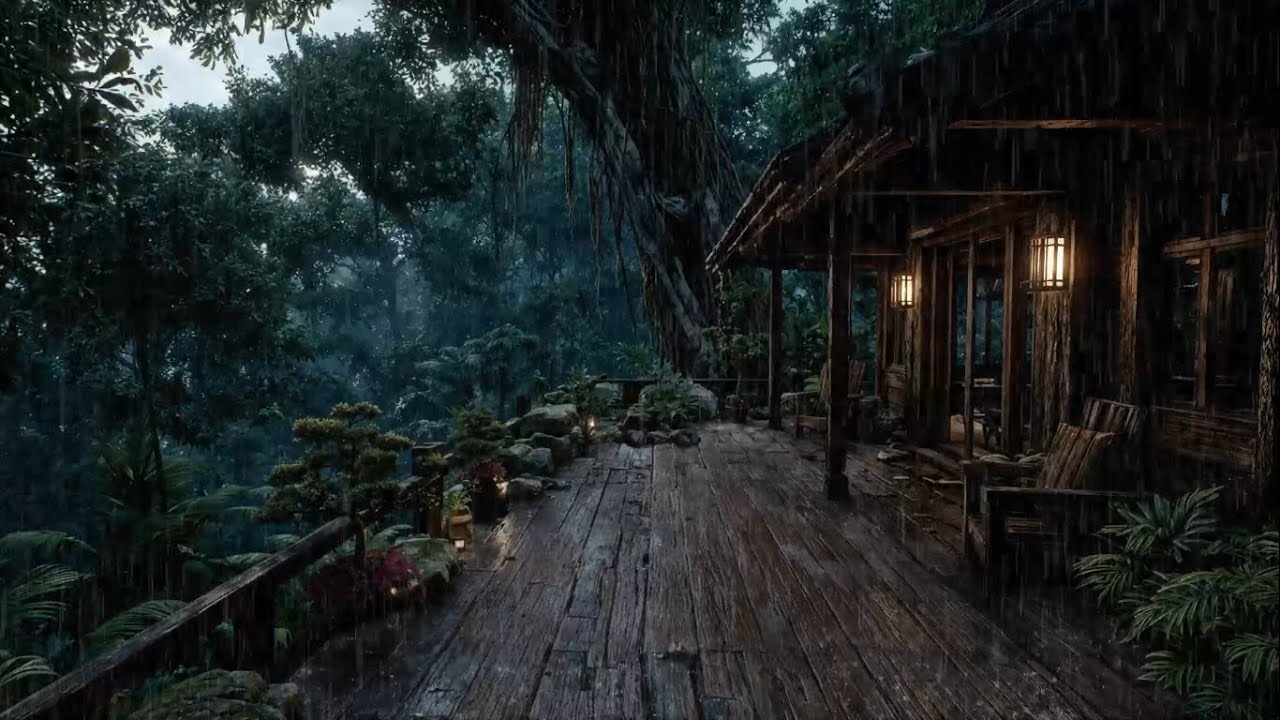 Rain Sounds for Sleeping 🌧 Calm Night Ambience for Deep Rest