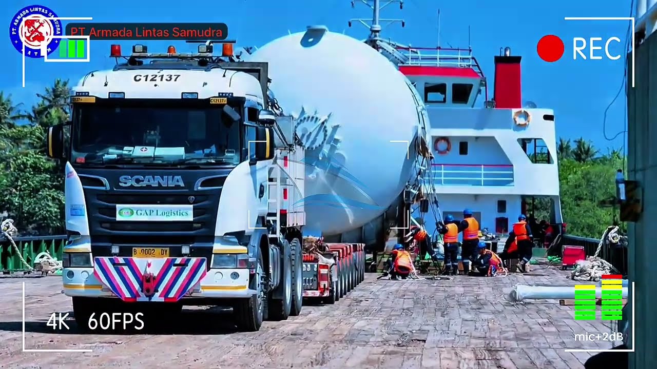 Доставка Транспортировка Судно Сушилка для соли Тип RFCC Вертикальная от Батама до PERTAMINA RU I...