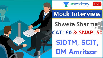 Mock Interview | Top Bschool Call Getter | Shweta Sharma | Unacademy CAT
