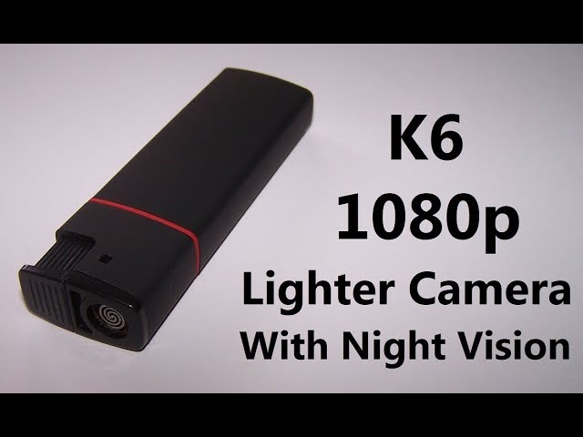 frost Uredelighed Sweeten 1080p K6 Lighter Camera with Night Vision, Instructions and Video Samples -  YouTube