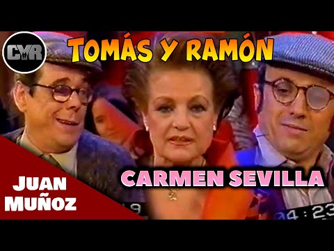 Cruz y Raya - Tomás y Ramón con Carmen Sevilla | Juan Muñoz Cómico