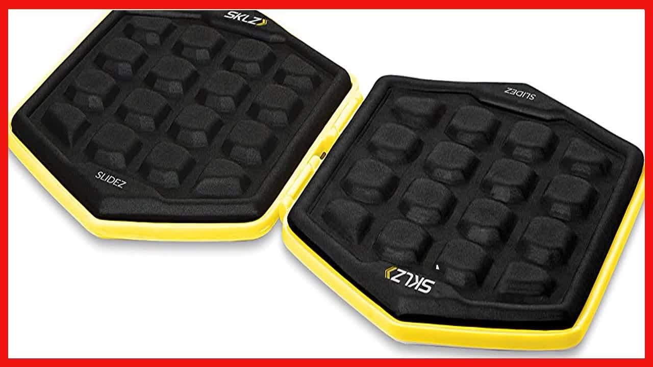 SKLZ Slidez DualSided Exercise Glider Discs for Core Stability