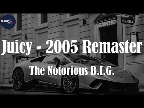 The Notorious B.I.G., "Juicy - 2005 Remaster" (Lyric Video)