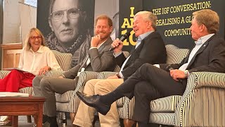 Day 1 -Celebrating 10 years - Invictus Games. IGF conversation conference. #royalnews #princeharry