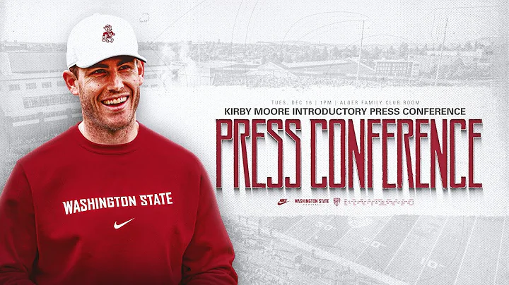 WSU Football: Kirby Moore Introductory Press Conference | 12/16/25