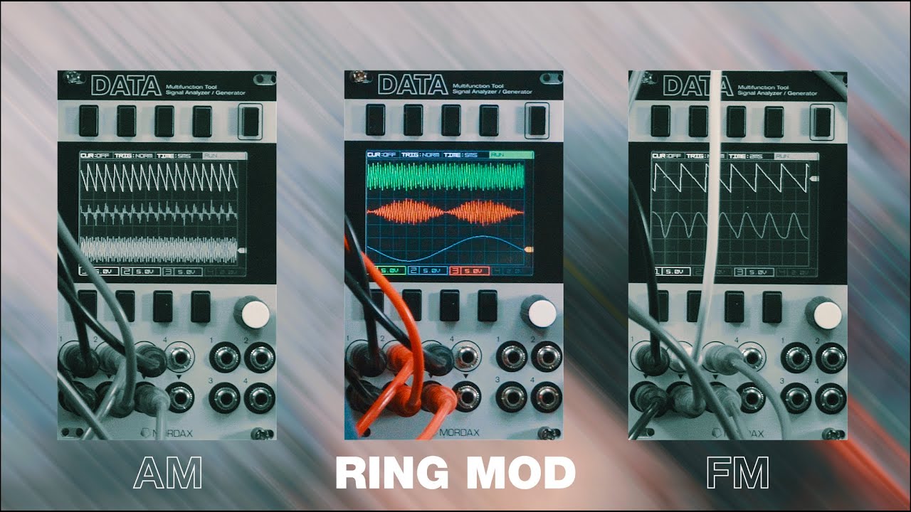 Synthesis Basics: How To Ring Mod, FM, and AM