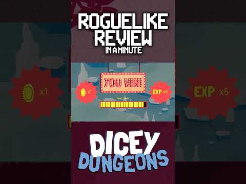 Roguelike Review in a Minute: Dicey Dungeons
