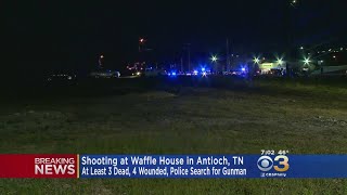 Waffle House Shooting Leaves 3 Dead, 4 Wounded