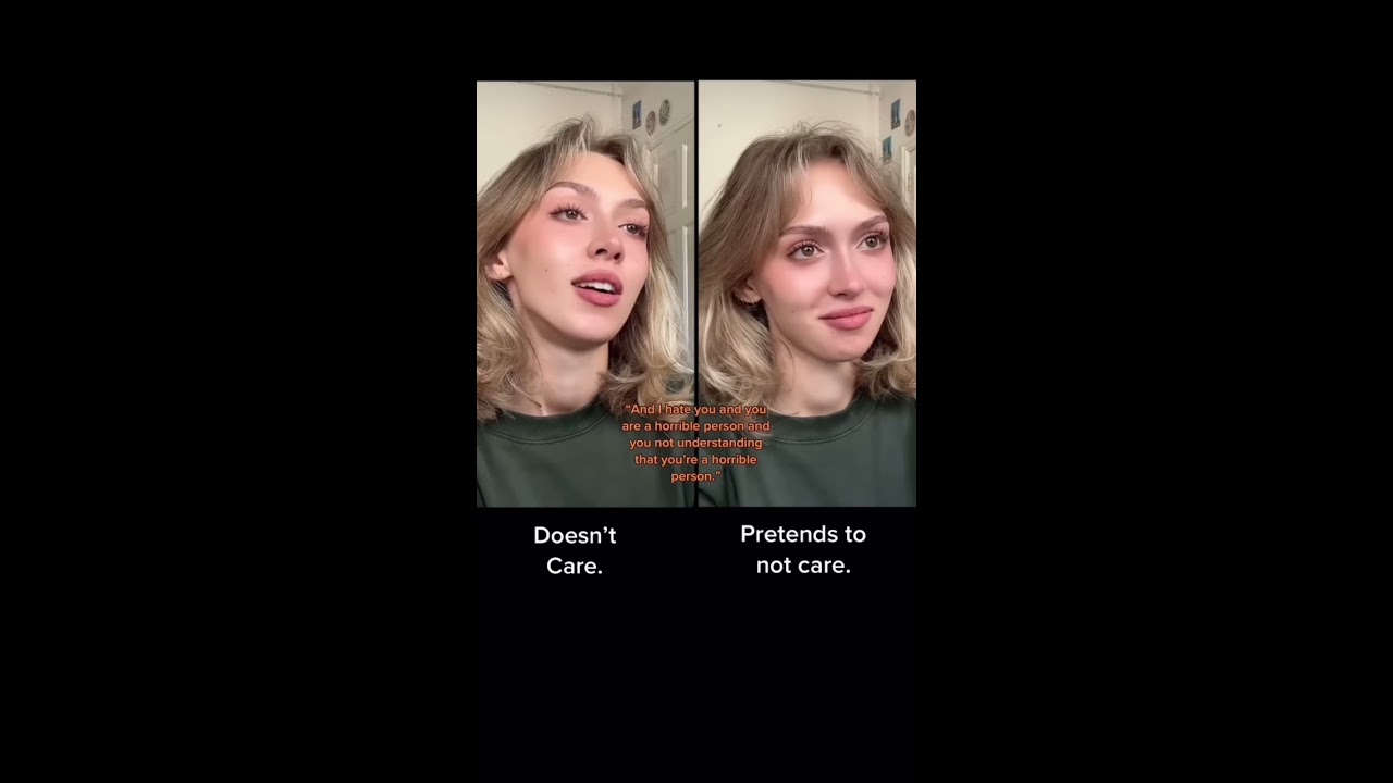  Pov Doesn T Care VS Pretends To Not