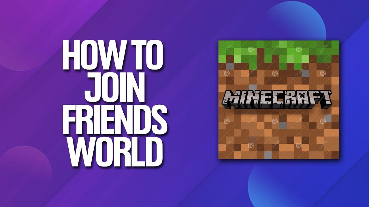 Join A Friend In Minecraft Java How To Join Friends World In Minecraft Tutorial - YouTube
