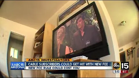 FCC rule could mean NEW fee for cable TV