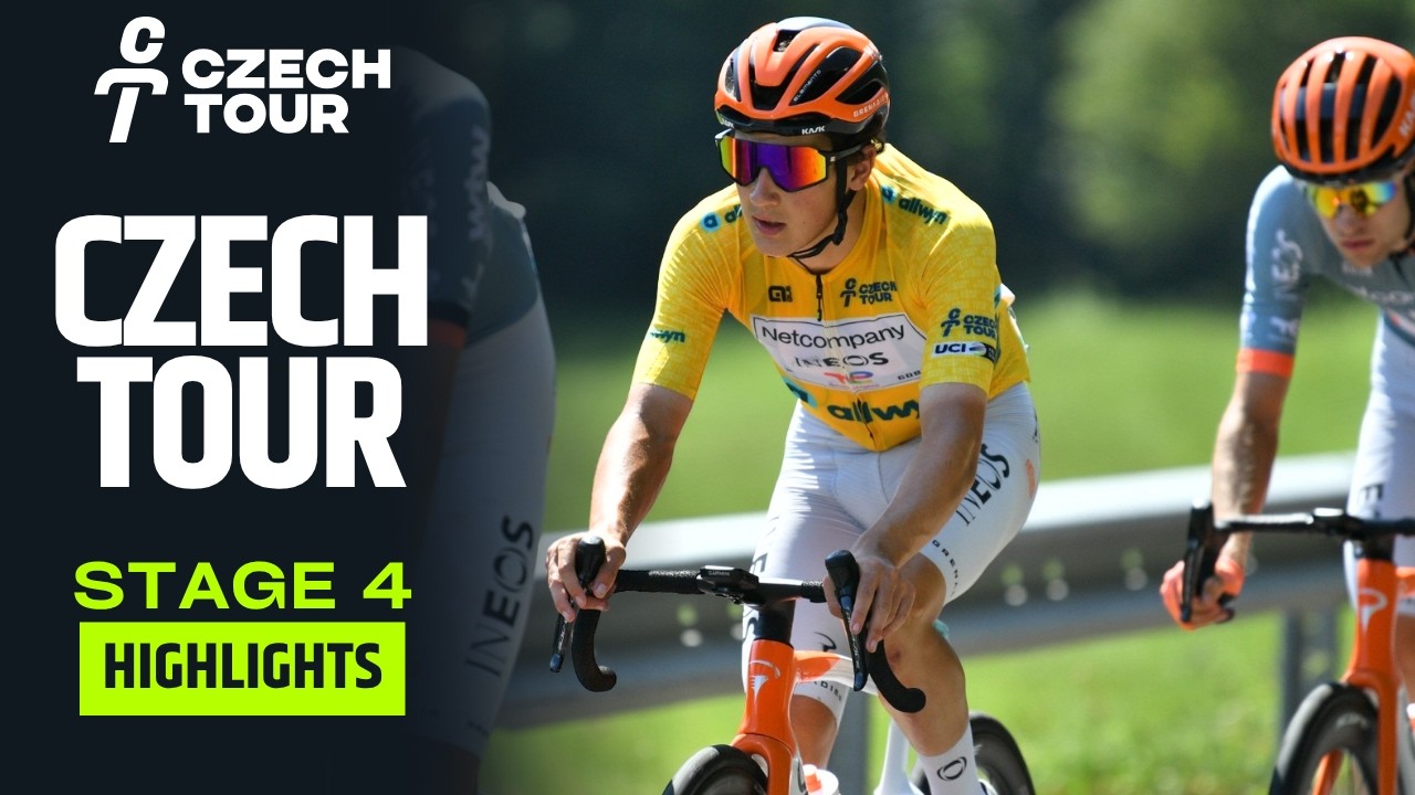 He Crashed… And Still Won the Race?! | Czech Tour 2026 | Stage 4 | Highlights