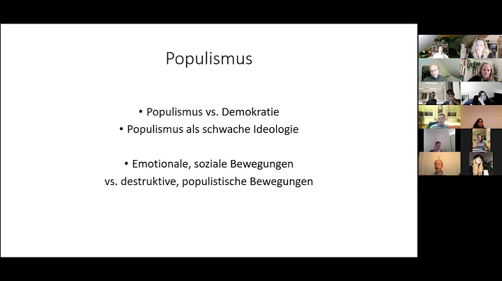 Vortrag Populismus, Autoritarismus und Verschwrung...