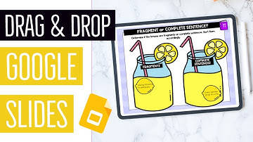 How to Create Drag & Drop in Google Slides | EdTech
