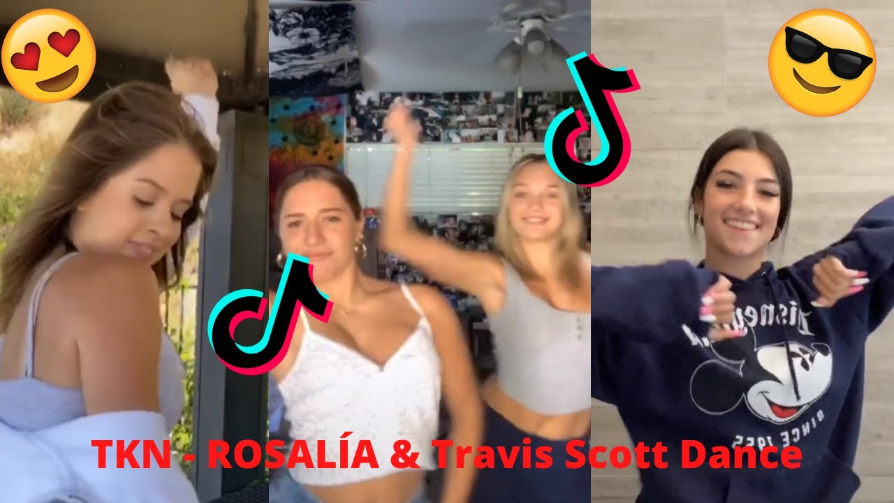 TKN - ROSALÍA & Travis Scott Song Tiktok Dance Compilation 2020 - YouTube