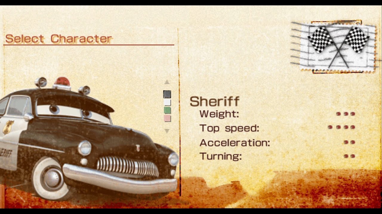 Cars PSP Sheriff