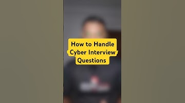 Preparing for a cybersecurity interview?
