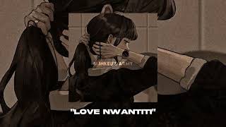 Love nwantiti-Sped up Resimi