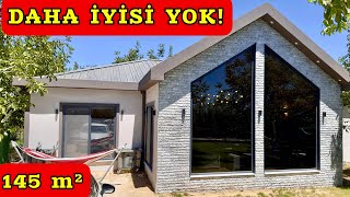 Yapilmiş En İyi̇ Prefabrik Ev Turu Ve Fiyatı - Ustalik Dönemi̇ Eseri̇ - Yeni Nesil Yalıtım 145 M²