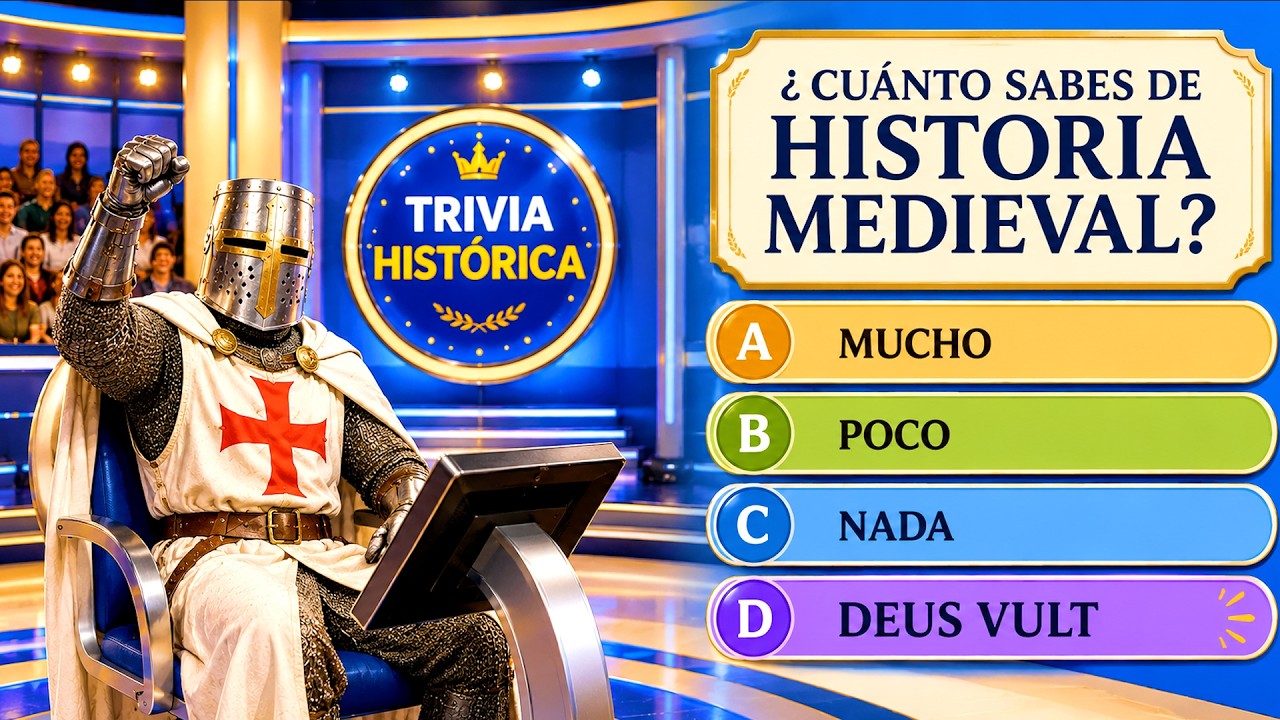 TRIVIAL HISTÓRICO 3 ¿Cuánto SABES de la EDAD MEDIA? Test de preguntas de Historia Medieval