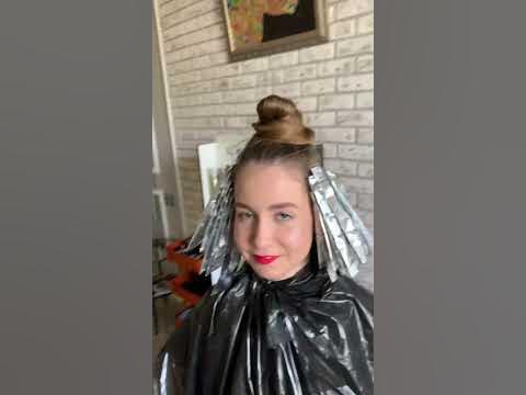 СКРЫТОЕ ЦВЕТНОЕ ОКРАШИВАНИЕ ВОЛОС #hair #волосы #haircolor #hairstyle # ...