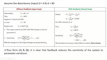 Lecture 5: Effects of feedback