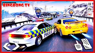 Police Car Driving Simulator - Highway Racing Police Car Chase: Cop Simulator | Android Gameplay screenshot 4