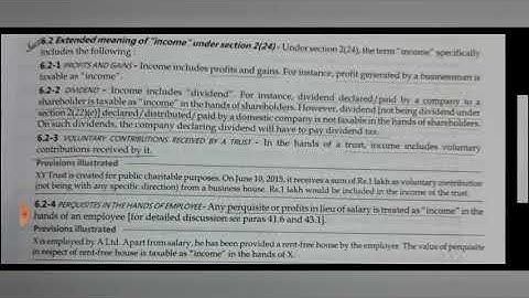 Income Tax | Lecture 4 | Definition of Income