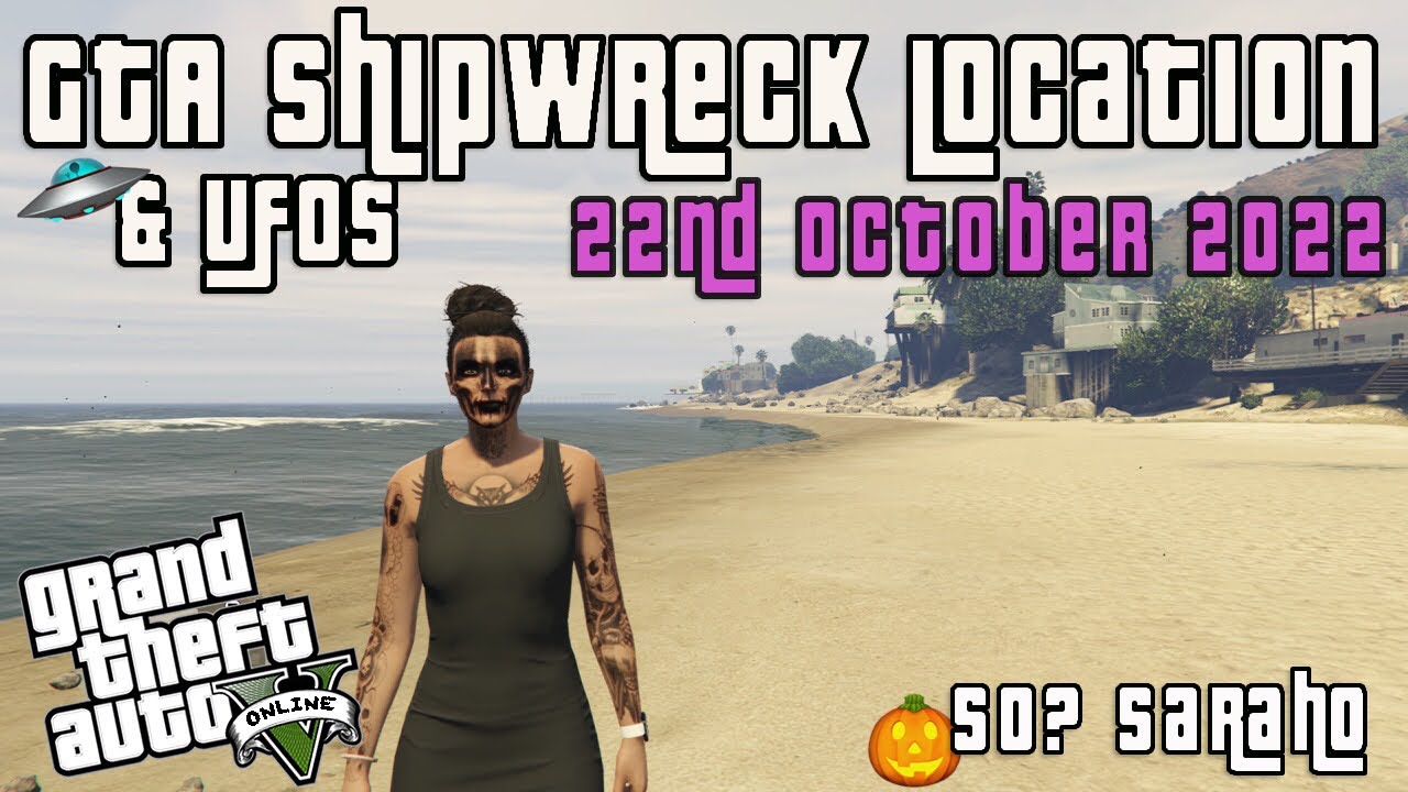 GTA Online Shipwreck Location Today 22nd October 2022 🏴‍☠️ Daily