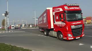 trucks, trucks, trucks, Waalhaven, Rotterdam, 29 MRT 2019