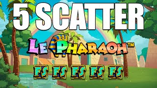 LE PHARAOH  5 SCATTER WORLD FIRST WIN! 💥 HUGE Hacksaw Gaming Jackpot!