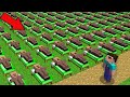 WHY DO ALL THE VILLAGERS SLEEP ON THESE EMERALD BEDS IN MINECRAFT ? 100% TROLLING TRAP !