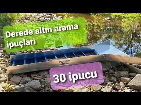 Derede altın arama ipuçları.Tam bölüm./Derede altın nasıl bulunur/Deredealtınarama püf noktaları