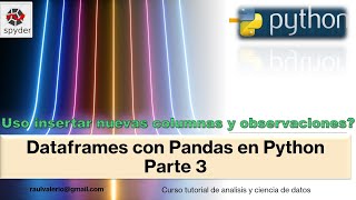 DataFrames con Pandas Concat, Append | Python | 1.7.3 Curso de analisis Estadistico Ciencia de datos