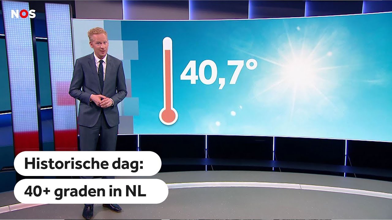 HITTE Historische dag in Nederland, 40+ graden YouTube HITTE Historische dag in Nederland, 40+ graden YouTube