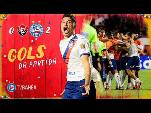 VITÓRIA 0 x 2 BAHIA - GOLS - BRASILEIRÃO (23/08/26)