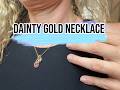 Delicate Gold Necklace for Every Occasion