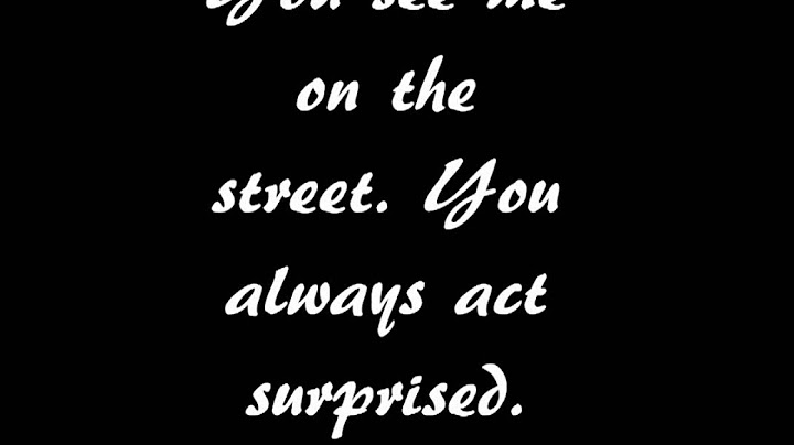 Positively 4th Street Lyric Video version - Lyric Video performance video thumbnail