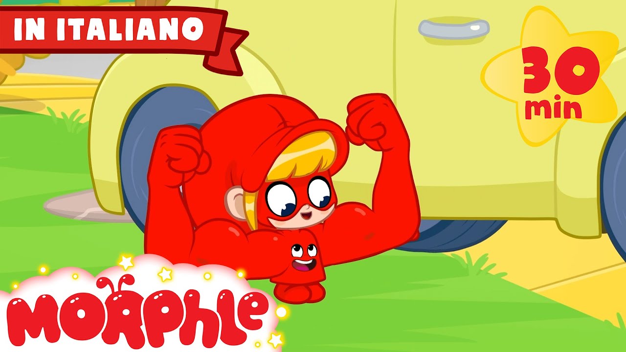 I supereroi mascherati | Cartoni Animati per Bambini | Morphle in Italiano
