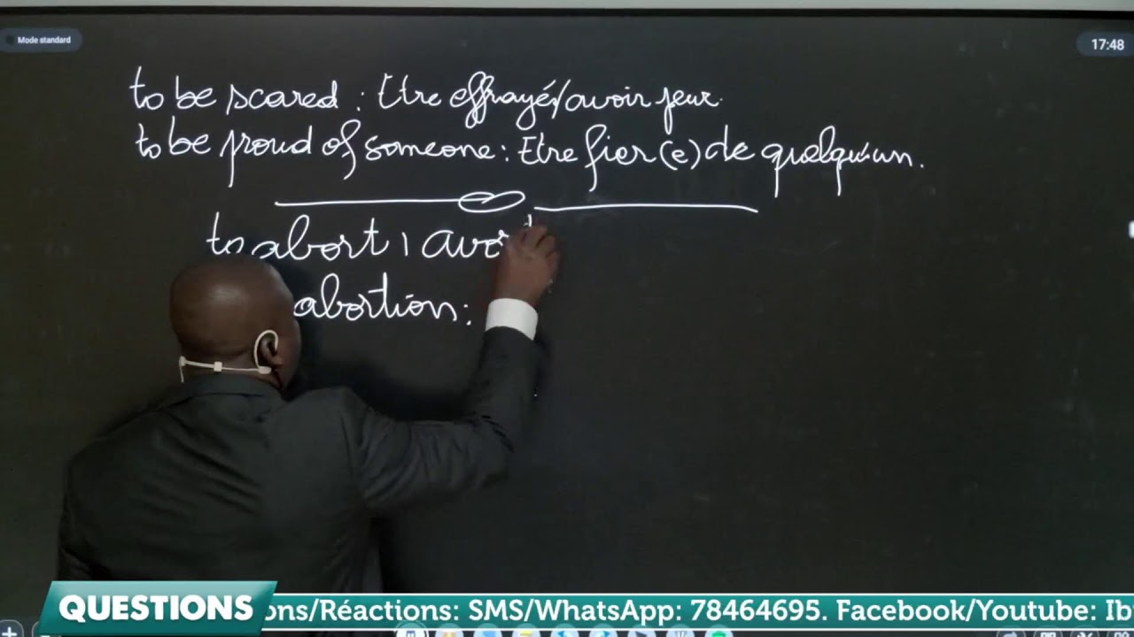 12ème ANGLAIS TERMINALES / ASKING FOR AND GIVING REASONS