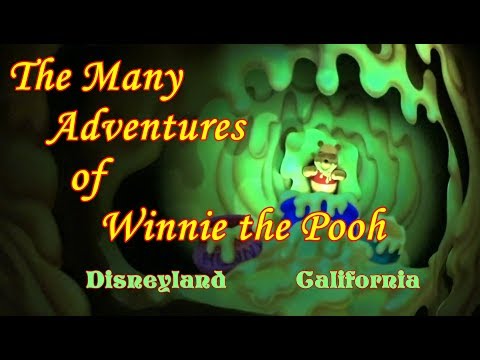 The Many Adventures of Winnie the Pooh ride. Disneyland. California  @TheLaffen79