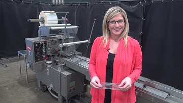 Doboy Model Scotty II Semi-Auto Stainless Steel Horizontal Wrapper