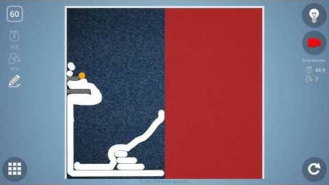 Check out how I solved level 60 in Brain It On! #BrainItOn