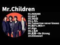 【作業用】Mr.Childrenメドレー