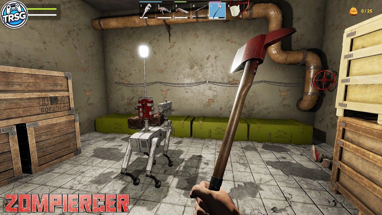 Post - Apocalyptic Train Survival, Big Underground Loot - Zompiercer! #18